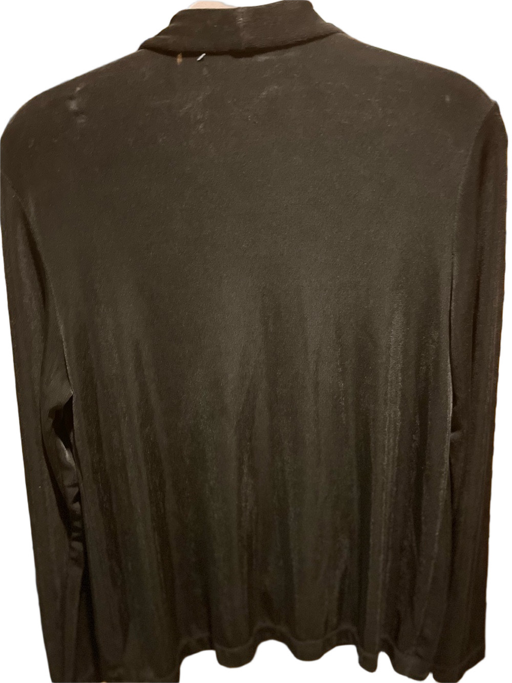 121. WOMENS CHICO’S TRAVELERS 1/M DETAIL TOP - Picture 4 of 4